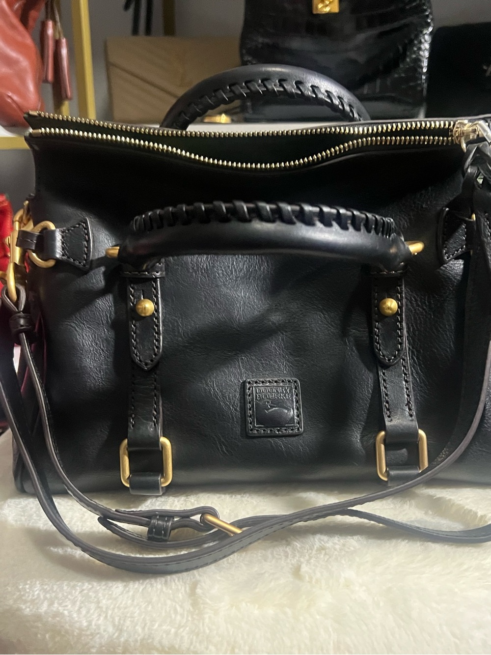 Dooney & Bourke Mini Florentine Satchel in black 🖤✨